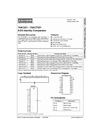 DataSheet 74AC521 pdf